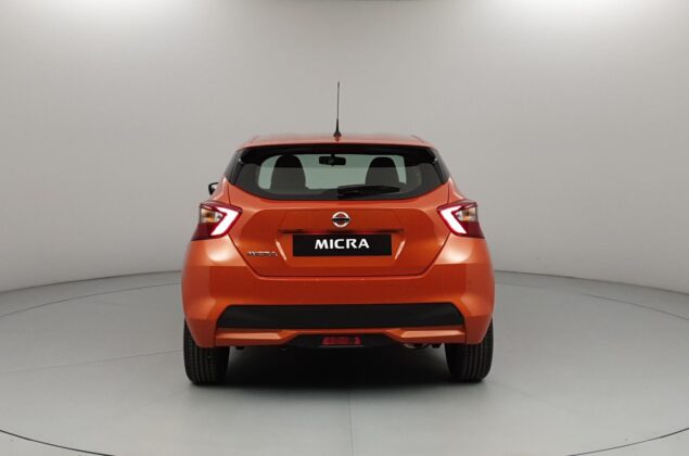 Nissan Micra - EBF - pomarańczowy metalizowany - Nissan Odyssey